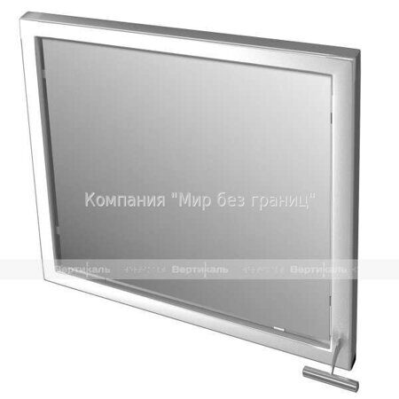 Травмобезопасное поворотное зеркало для инвалидов (квадрат) 680 x 680мм